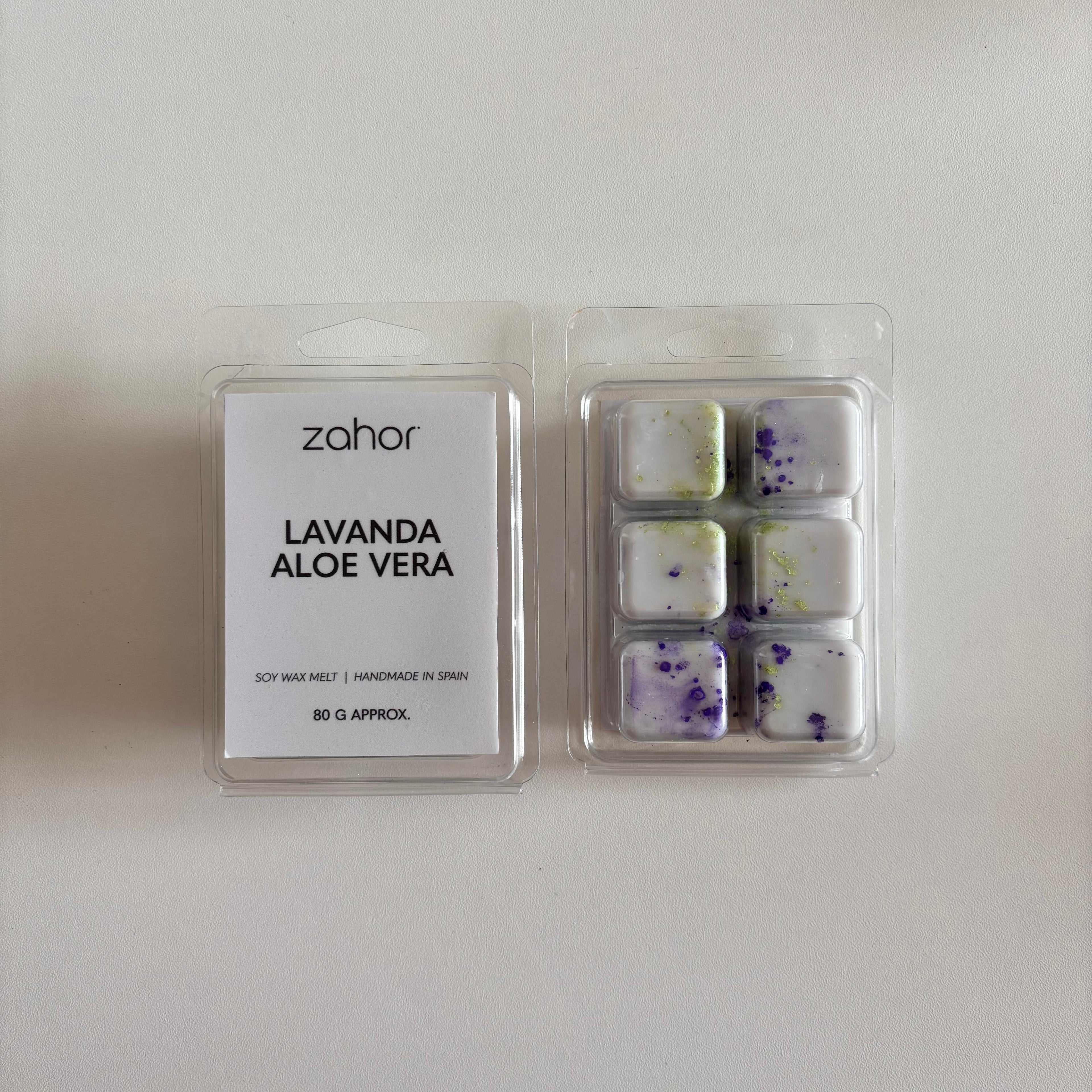 Wax Melt Lavanda y Aloe Vera