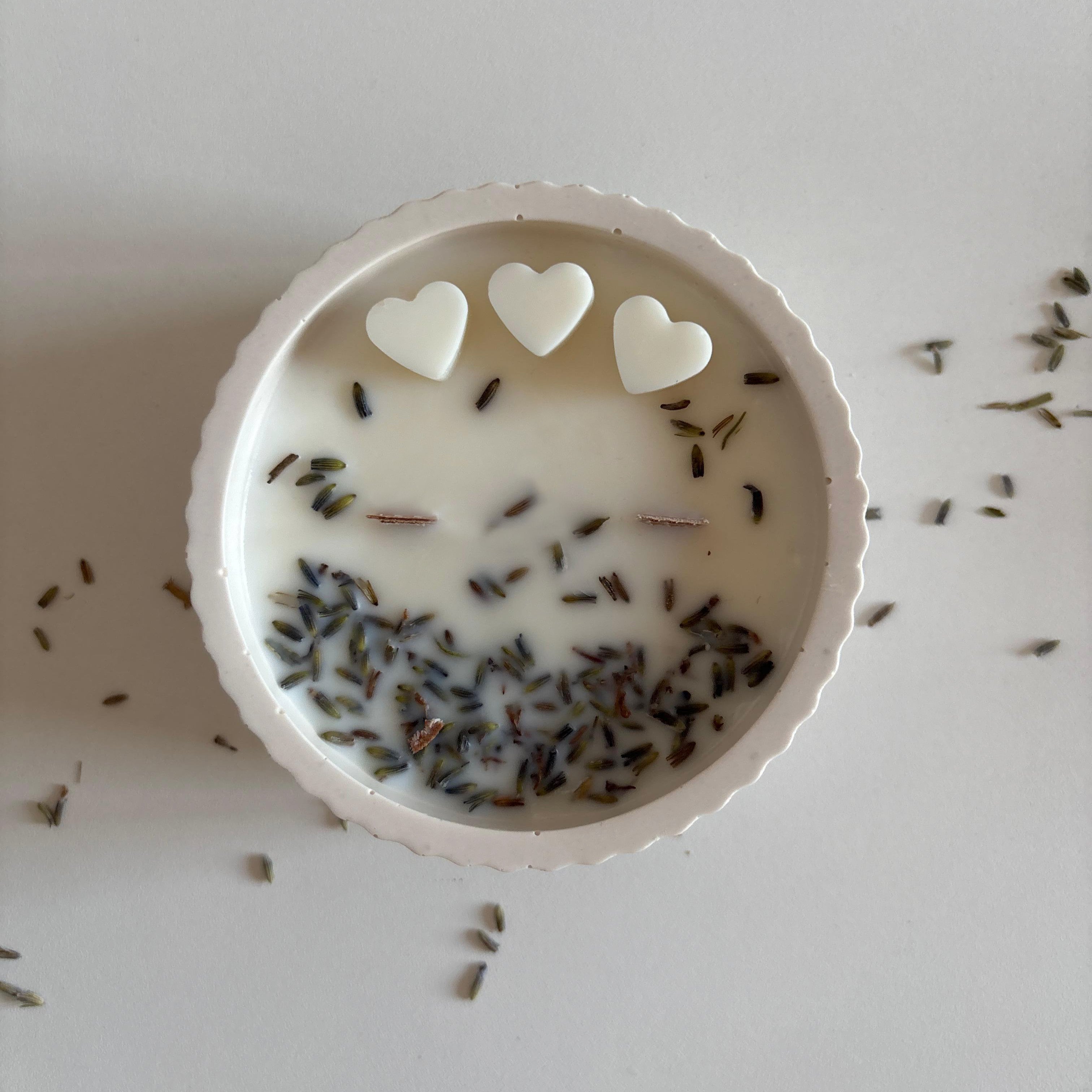 Vela de Lavanda y Aloe Vera Grande