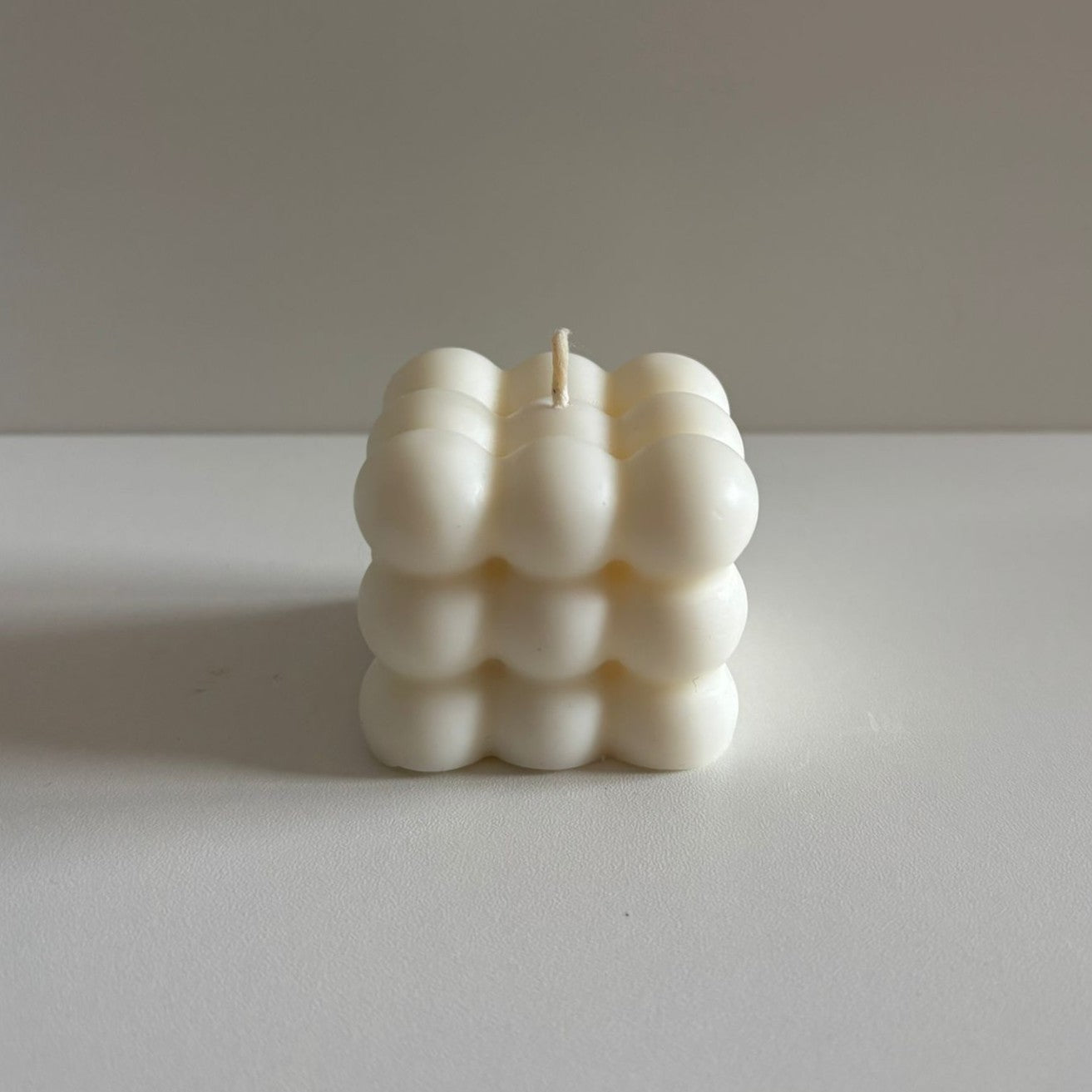 Vela decorativa burbujas